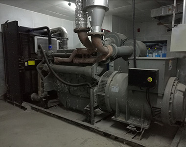 UED官网,800KW/400V陆用发电机应用于某房地产项目